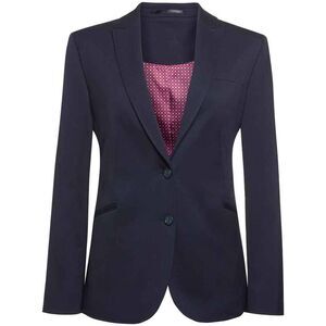 Brook Taverner Womens/Ladies Eclipse Cordelia Single-Breasted Blazer / Navy